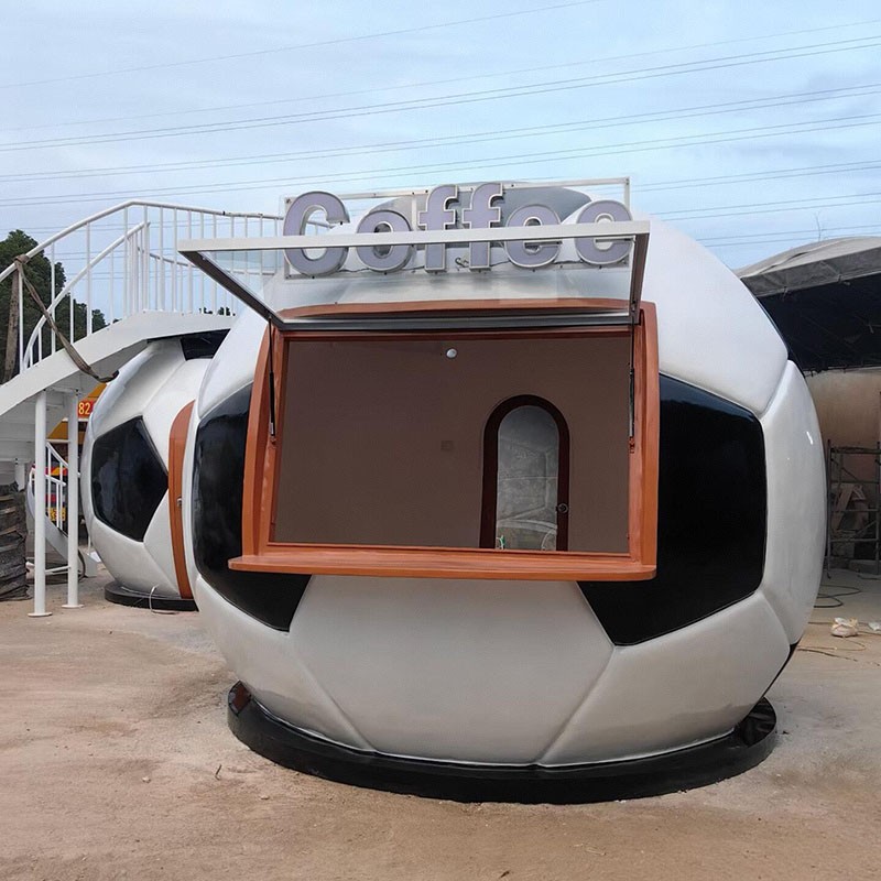 Football Food Cart Manufacturer - Custom 4-Wheel Large Capacity Corn Gourmet