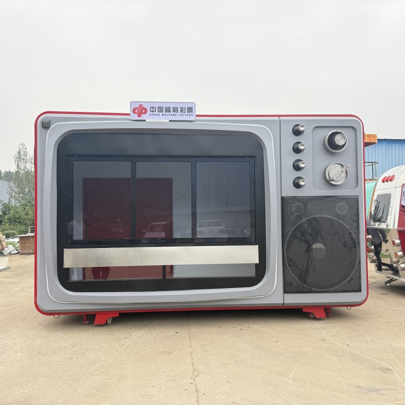 RV Trailer Manufacturer - Custom Galvanized Steel Snack Food Kitchen Equipment