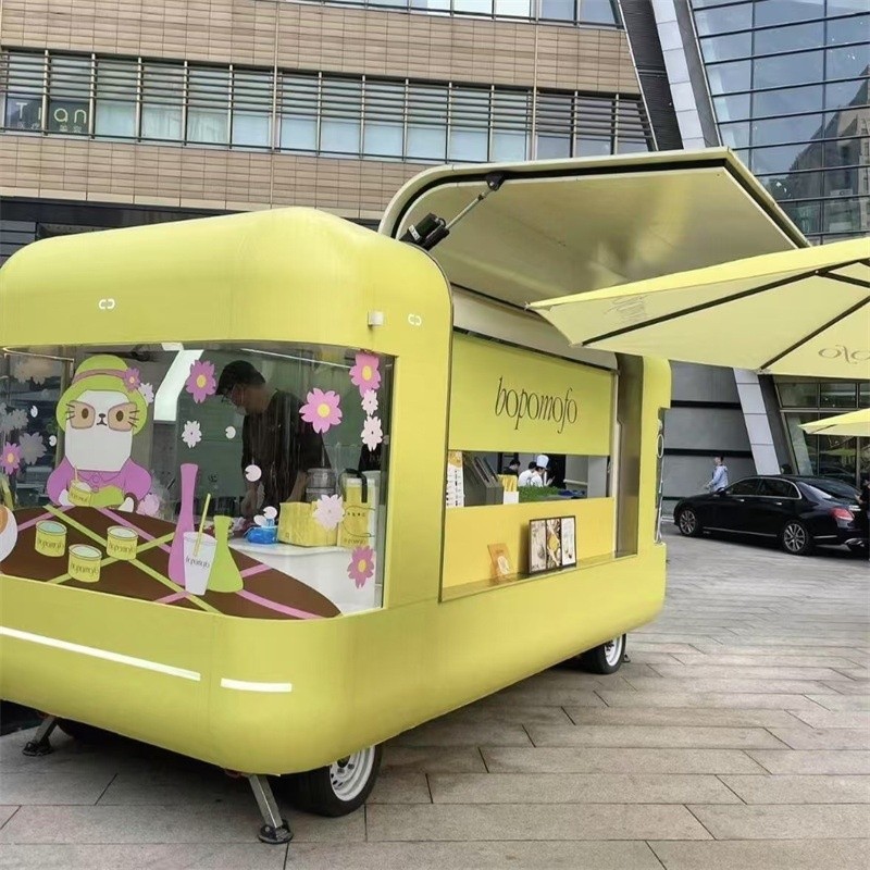 Wenchuang Food Truck Factory - Custom Night Market Coffee Trailer Scenic Area