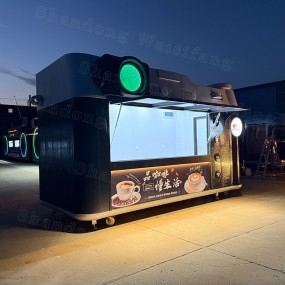 Camera Sales Booth Factory - Custom Technological Lighting Night Market