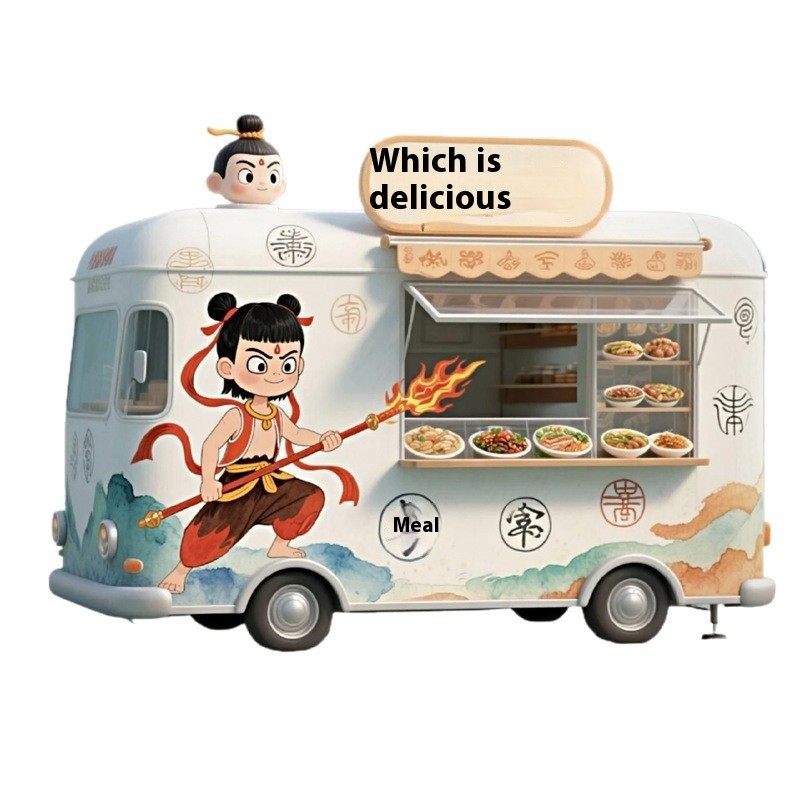 AO Bing Snack Car Factory - Custom Magic Child Movable Night Market Stall