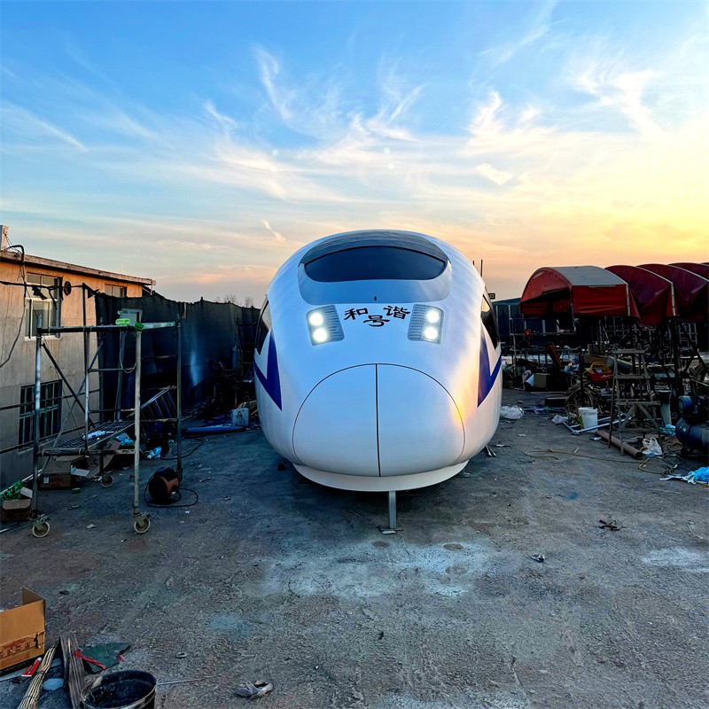 Train Model Factory - Custom Iron Art High Speed Railway Simulation Cabin