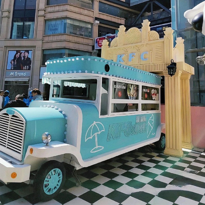 Mobile Food Cart Factory - Custom Multifunctional Snack Cart Large-sized