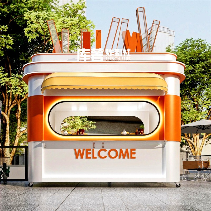 Food Cart Manufacturer - Custom Internet Celebrity Multifunctional Electric