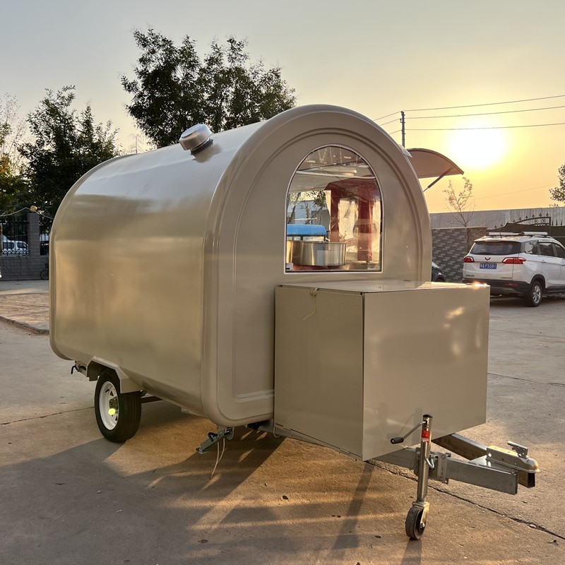 Dining Car Factory - Custom Scenic Area Coffee Milk Tea Mobile Sales Trailer