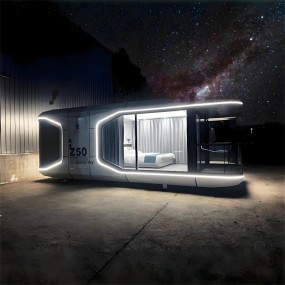 Container House Factory - Custom Smart Modern Breathable Villa Homestay