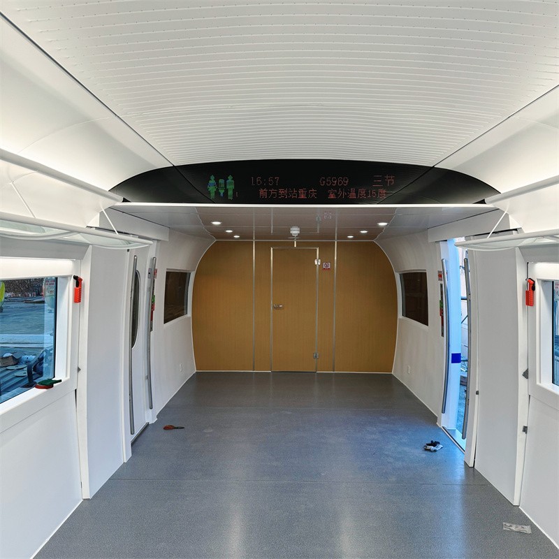 Train Model Factory - Custom Iron Art High Speed Railway Simulation Cabin