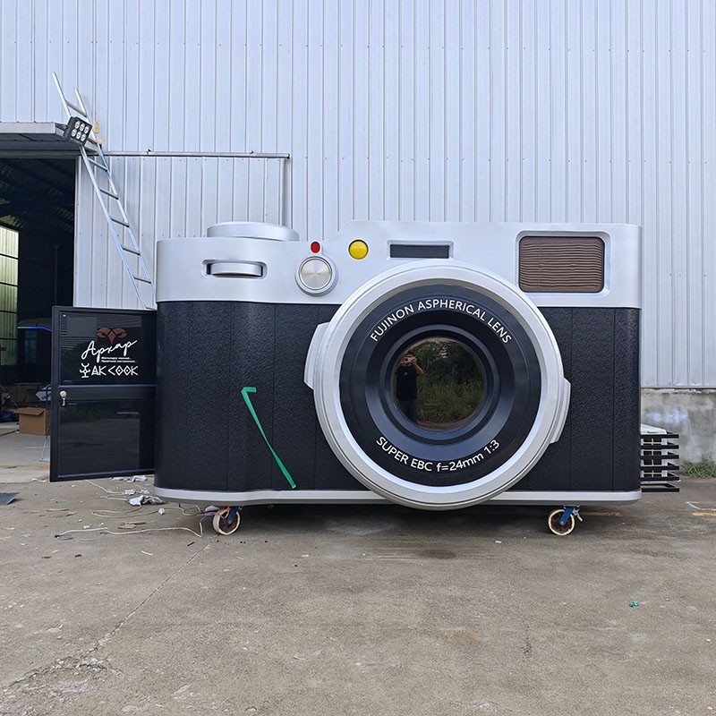 Camera Decoration Factory - Custom Creative Giant Mall Atriums Scenic Spot