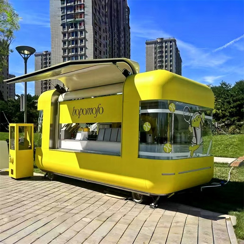 Food Truck Manufacturer - Custom Fly Wings BBQ Burger Full Kitchen Equipment