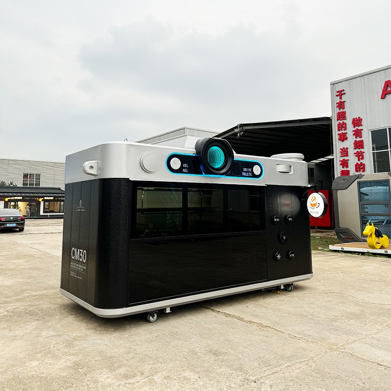 Coffee Shop Trailer Factory - Custom 20ft 40ft Camera Design Waterproof Mobile
