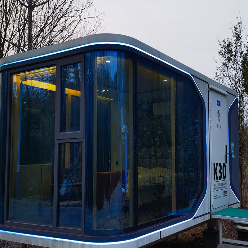 Container House Factory - Custom Outdoor 40ft Aluminum 2 Bedroom Hotel