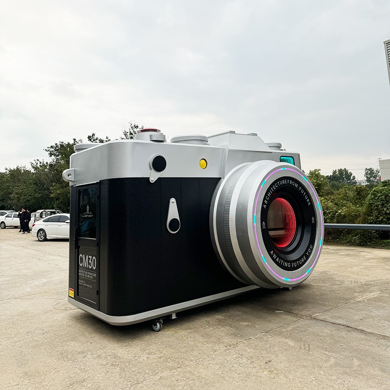 Coffee Kiosk Factory - Custom Prefab Camera Design Container Coffee Shop