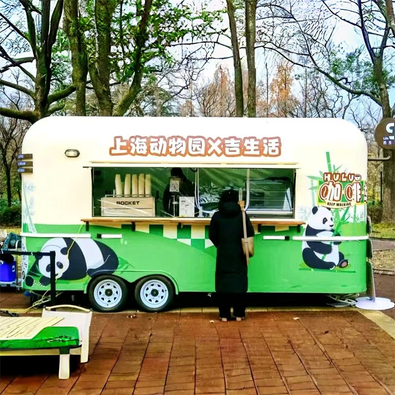 Mobile Catering Trailer Factory - Custom Full Kitchen Equipment Bakery Use