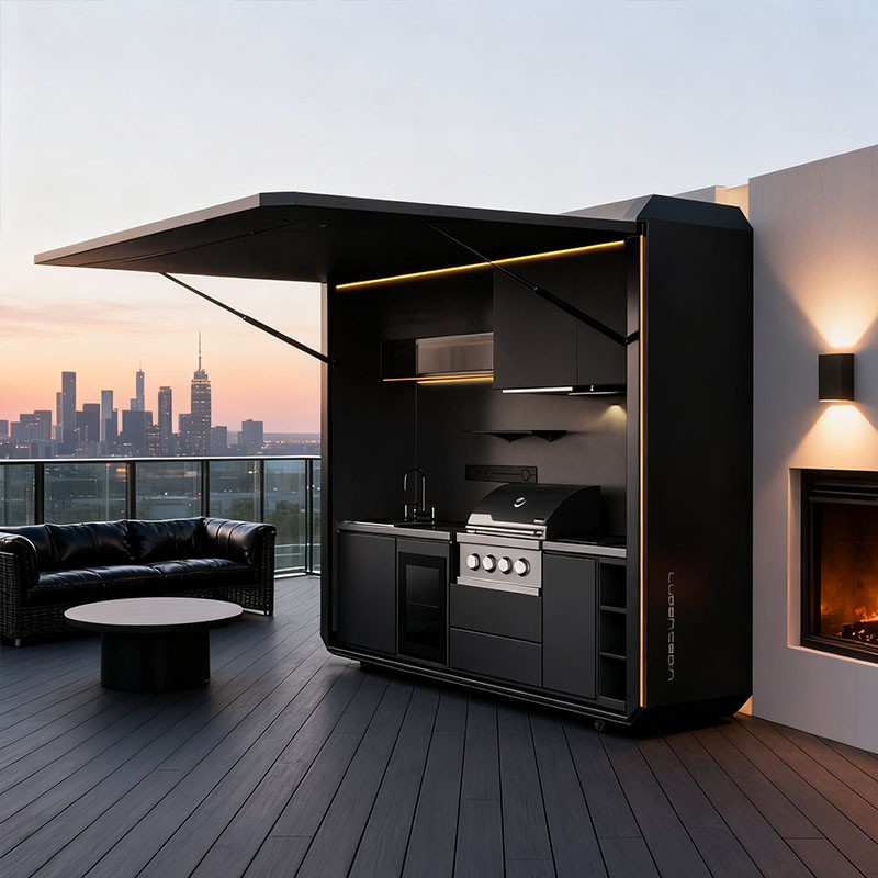 Outdoor Kitchen Factory - Custom Aluminum Eco-Friendly Folding Barbecue