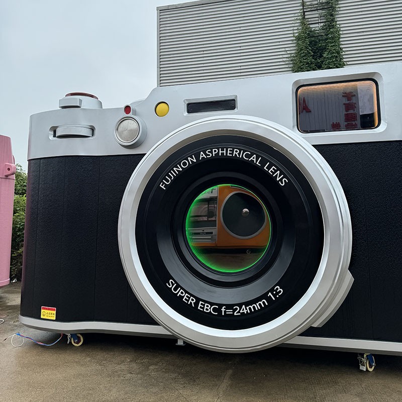 Camera Dining Car Factory - Custom Retro Stall Scenic Holiday Market Food