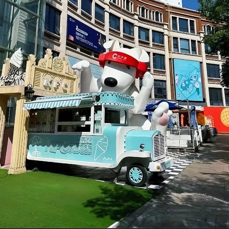 Mobile Food Cart Factory - Custom Multifunctional Snack Cart Large-sized