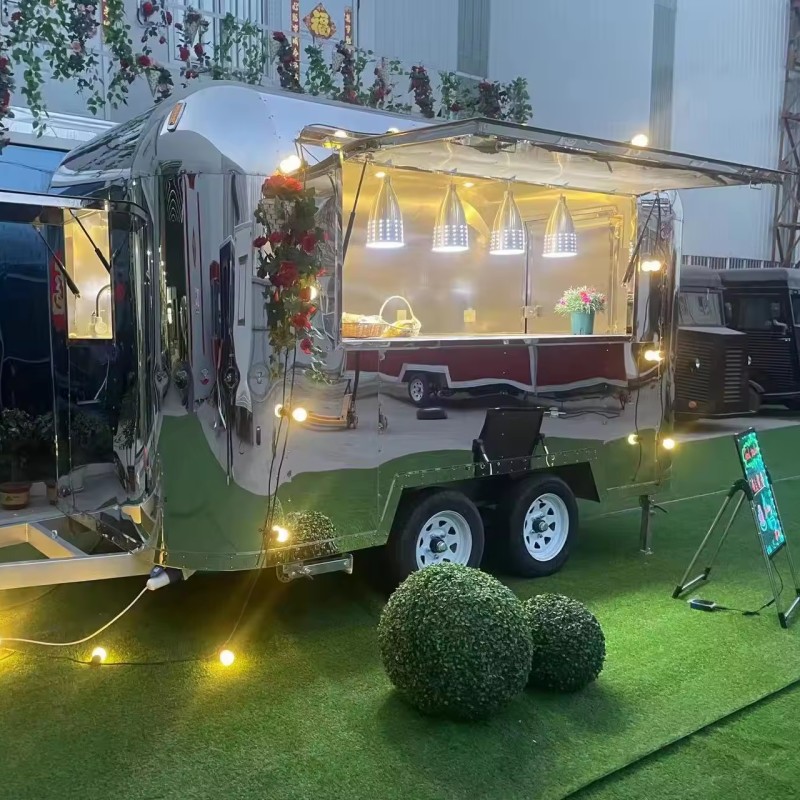 Mobile Food Trailer Factory - New Stainless Steel Low Price Second Hand