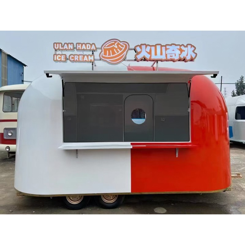 Food Trailer Supplier - European Standard Round Type Custom Truck