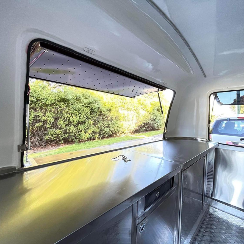 Electric Food Truck Factory - Hot Dog Snack Fast Food Full Kitchen Stove