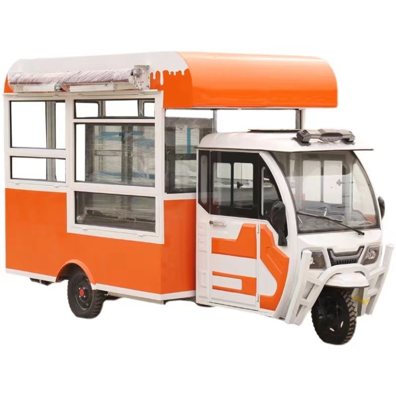 Mobile Dining Car Factory - Small Custom Electric Three Wheel Snack Car