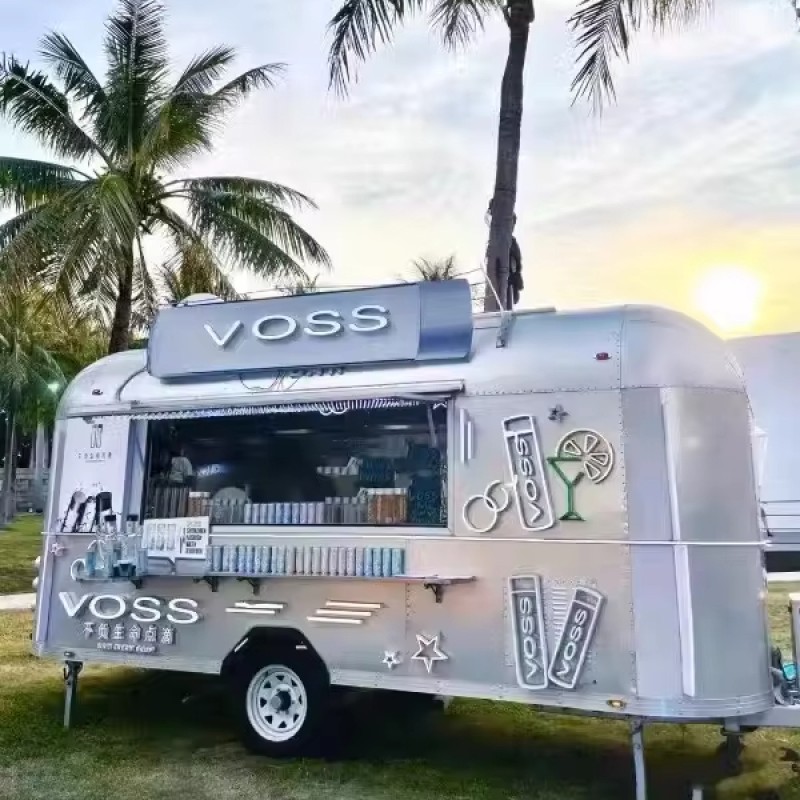 Food Trailer Factory - Airflow Hot Dog Beverage Franchise Complete