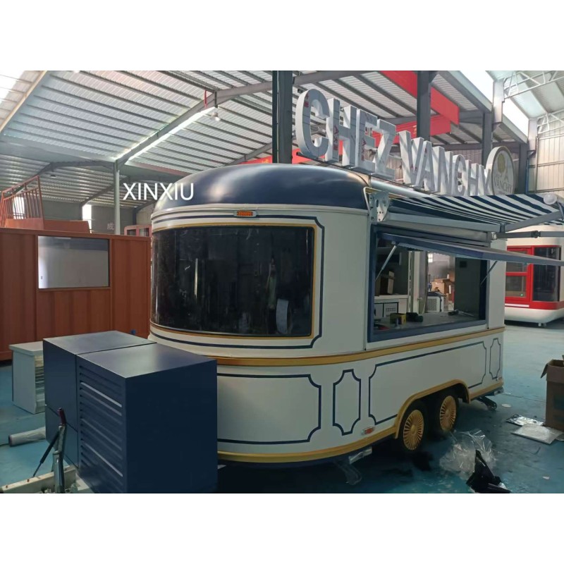 Mobile Food Truck Factory - UK Export Hot Dogs Ice Cream Vending Kiosks