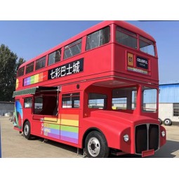 Mobile Kitchen Supplier - Custom Double Decker Ice Cream Sales Truck