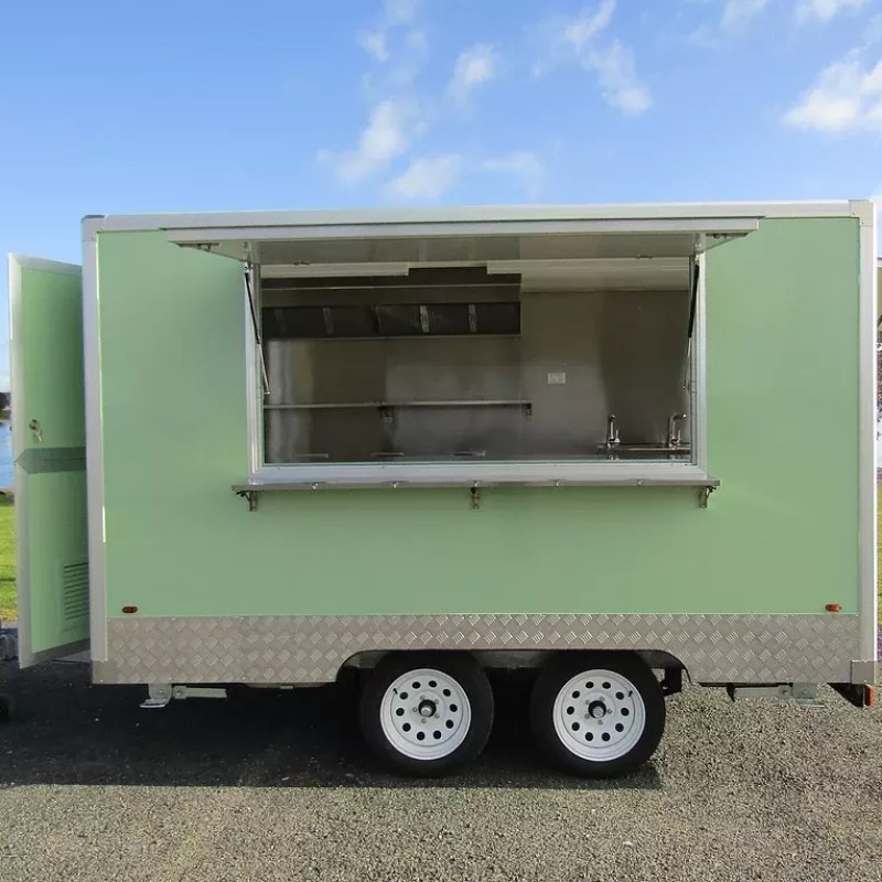 Commercial Food Vehicle Supplier - 16foot Licensed Street Pusher Trailer