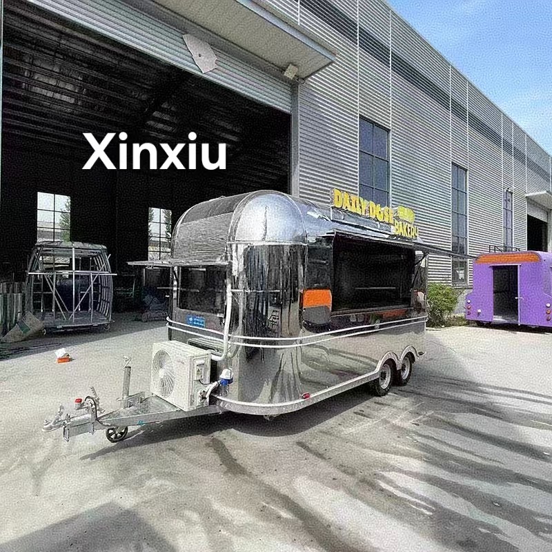 Food Truck Manufacturer - Custom Pizza Barbecue Mobile Kitchen Trailer