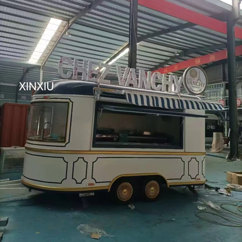 Mobile Food Truck Factory - UK Export Hot Dogs Ice Cream Vending Kiosks