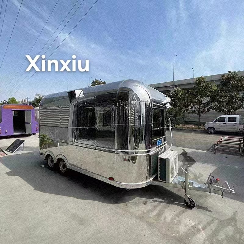 Food Truck Manufacturer - Custom Pizza Barbecue Mobile Kitchen Trailer