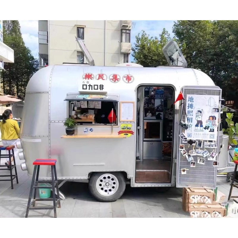 Airflow Dining Car Factory - Steel Licensed Coffee Catering Full Kitchen