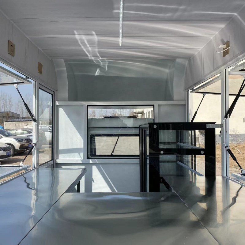 Food Kiosk Manufacturer - Multi Function Electric Three Wheels Snack Truck