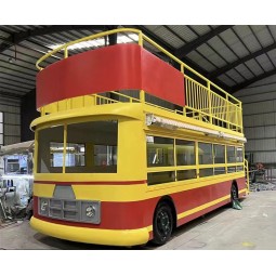 Mobile Food Truck Factory - Double Decker Coffee Ice Cream Juice Bar