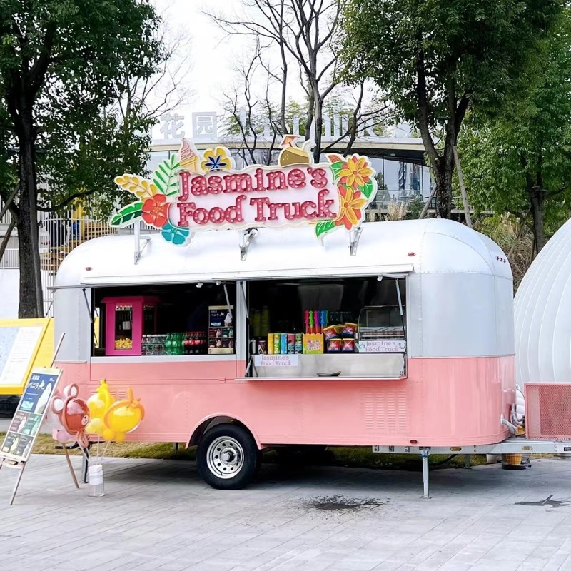 Food Truck Factory - European Standard Airflow Stainless Steel Camper