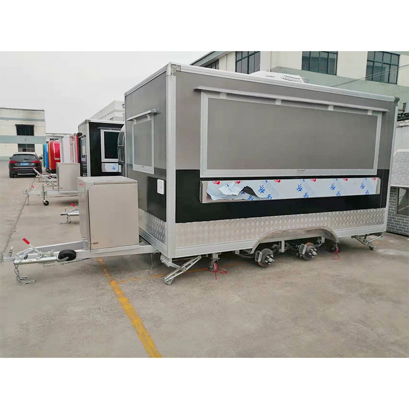 Commercial Food Vehicle Supplier - 16foot Licensed Street Pusher Trailer