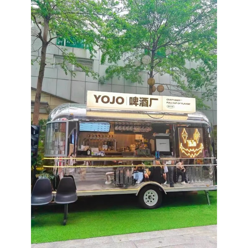 Airflow Dining Car Factory - Steel Licensed Coffee Catering Full Kitchen