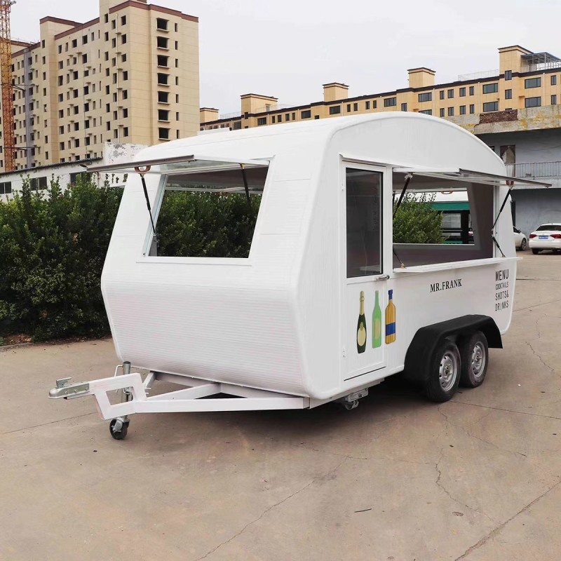 Mobile Food Trailer Factory - 2024 American Pop Outdoor Kitchen Car