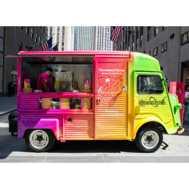 Food Truck Manufacturer - Complete Kitchen Driving Refrigerated Truck