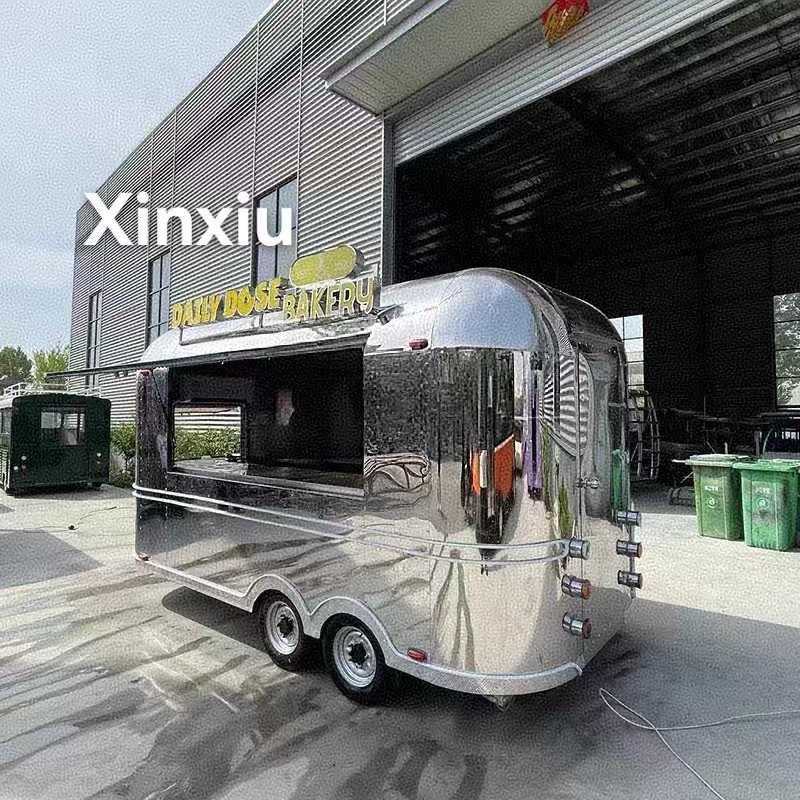 Food Truck Manufacturer - Custom Pizza Barbecue Mobile Kitchen Trailer