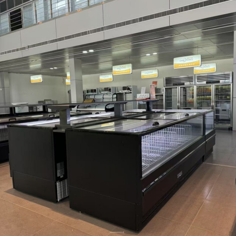 Freezer Showcase Factory - Custom Seafood Butchery Meat Display Cabinet