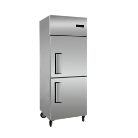 Refrigerator Factory - Custom Double-Temperature Glass Display Freezer