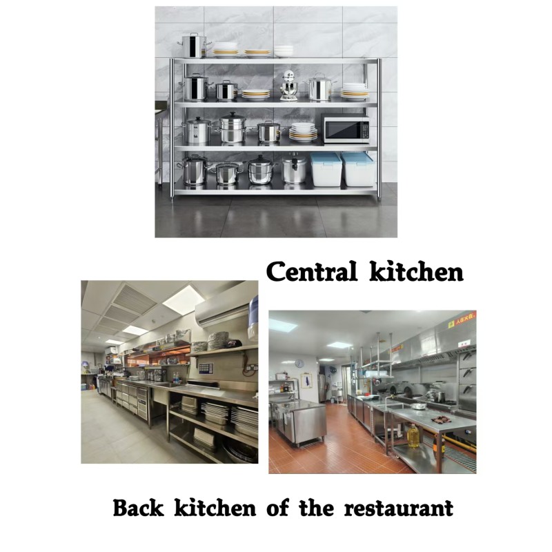 Work Table Factory - Custom Assembly Type Sliding Door Commercial Kitchen