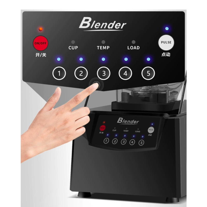 Table Blender Factory - Custom Glass Jar High-Speed 6 Blades Blender