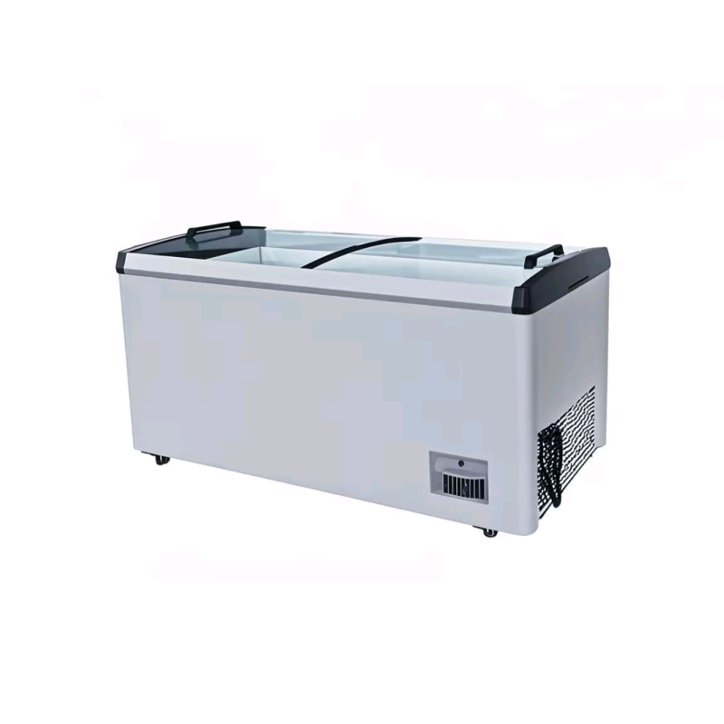 Island Freezer Factory - Custom Combined LED Glass Door Air Refrigeration