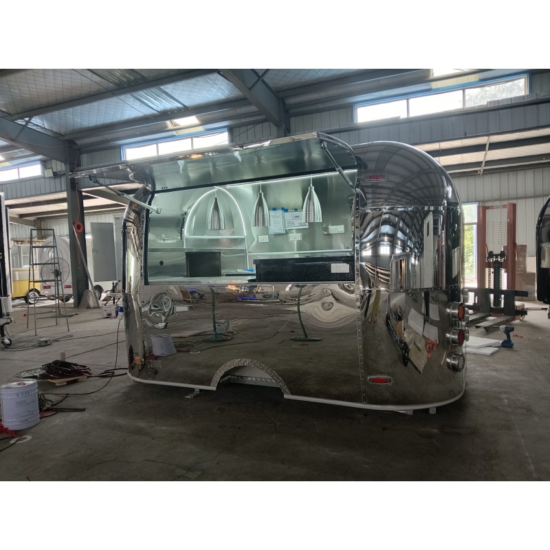 Food Truck Factory - Custom USA Standard Snack Machine Black Trailer