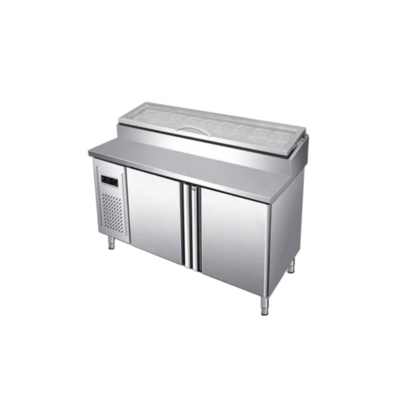 Salad Bar Factory - Custom Under Counter Refrigerator Worktable Chiller