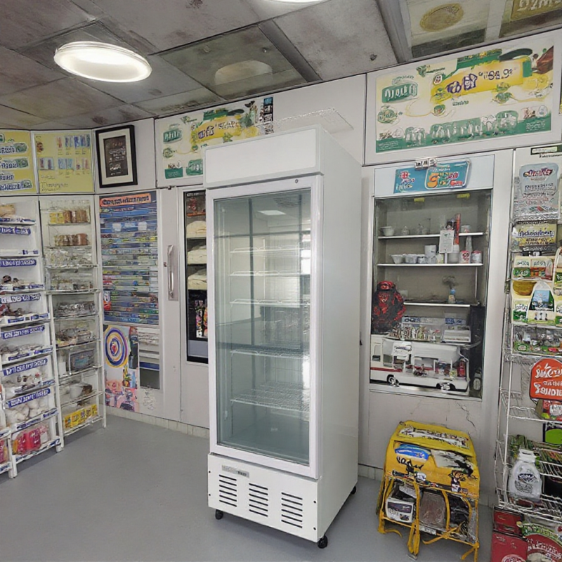 Display Freezer Factory - Custom Stainless Steel Refrigerated Cabinet
