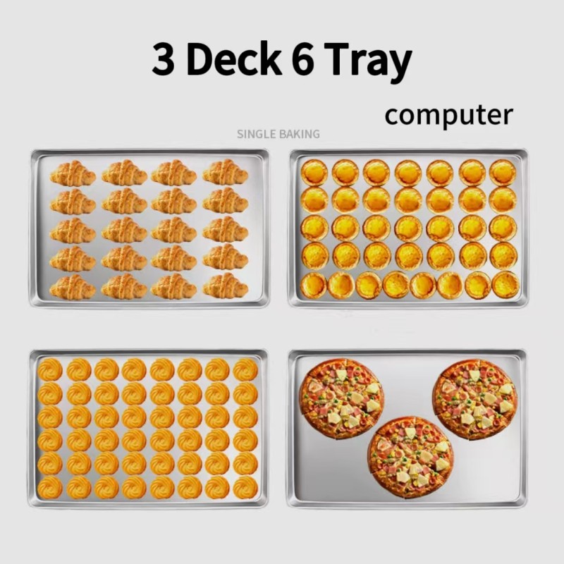 Deck Oven Factory - Custom Professional 4 Tray Small Commercial Oven