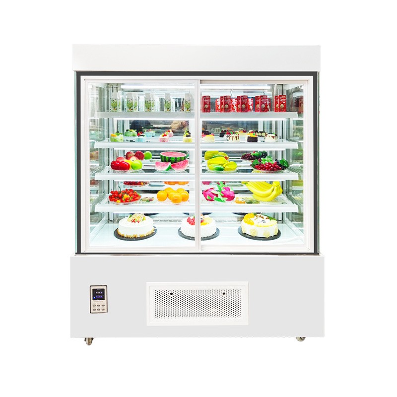 Cupcake Display Factory - Custom Upright Rectangular Glass Pastry Case